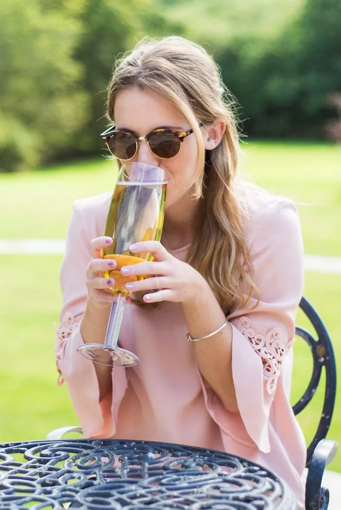 I Saw This And Had To Double Take! Yes This Really Is A Giant Prosecco Glass That Holds A Whole Bottle.