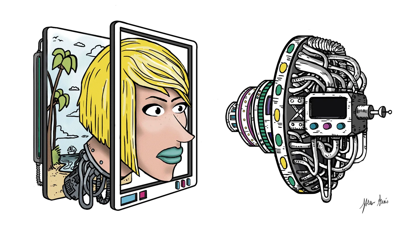 Six Years Ago I Decided Build My Own Personal Art Style And Now I'm The "Visual Toy" Creator