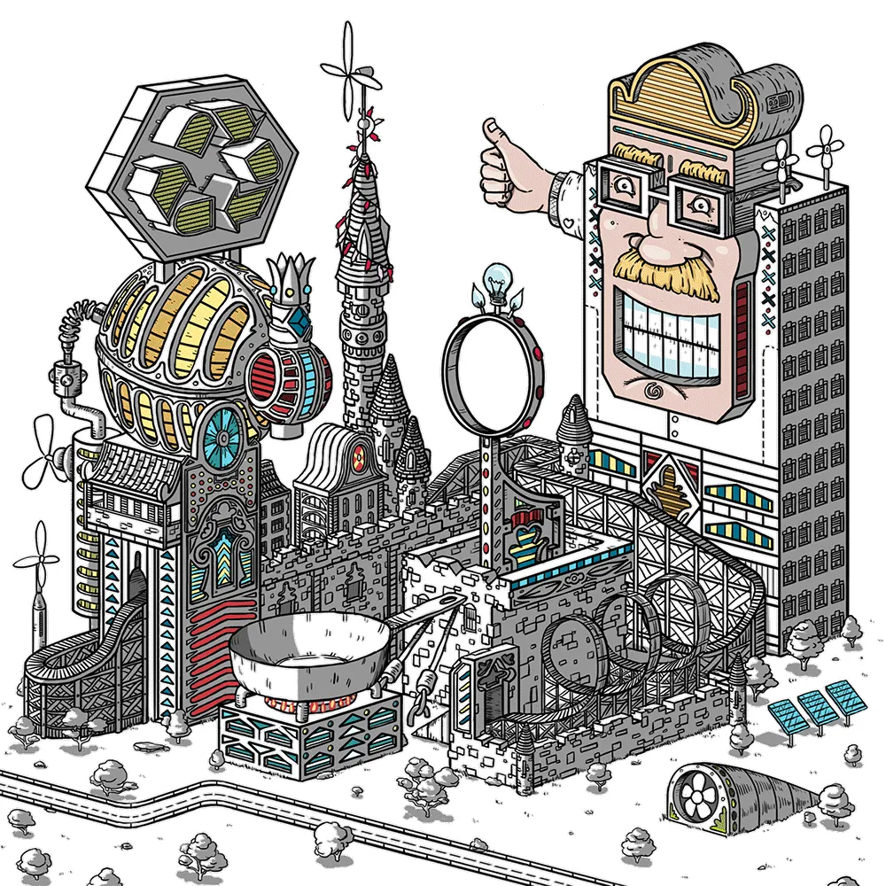 Six Years Ago I Decided Build My Own Personal Art Style And Now I'm The "Visual Toy" Creator