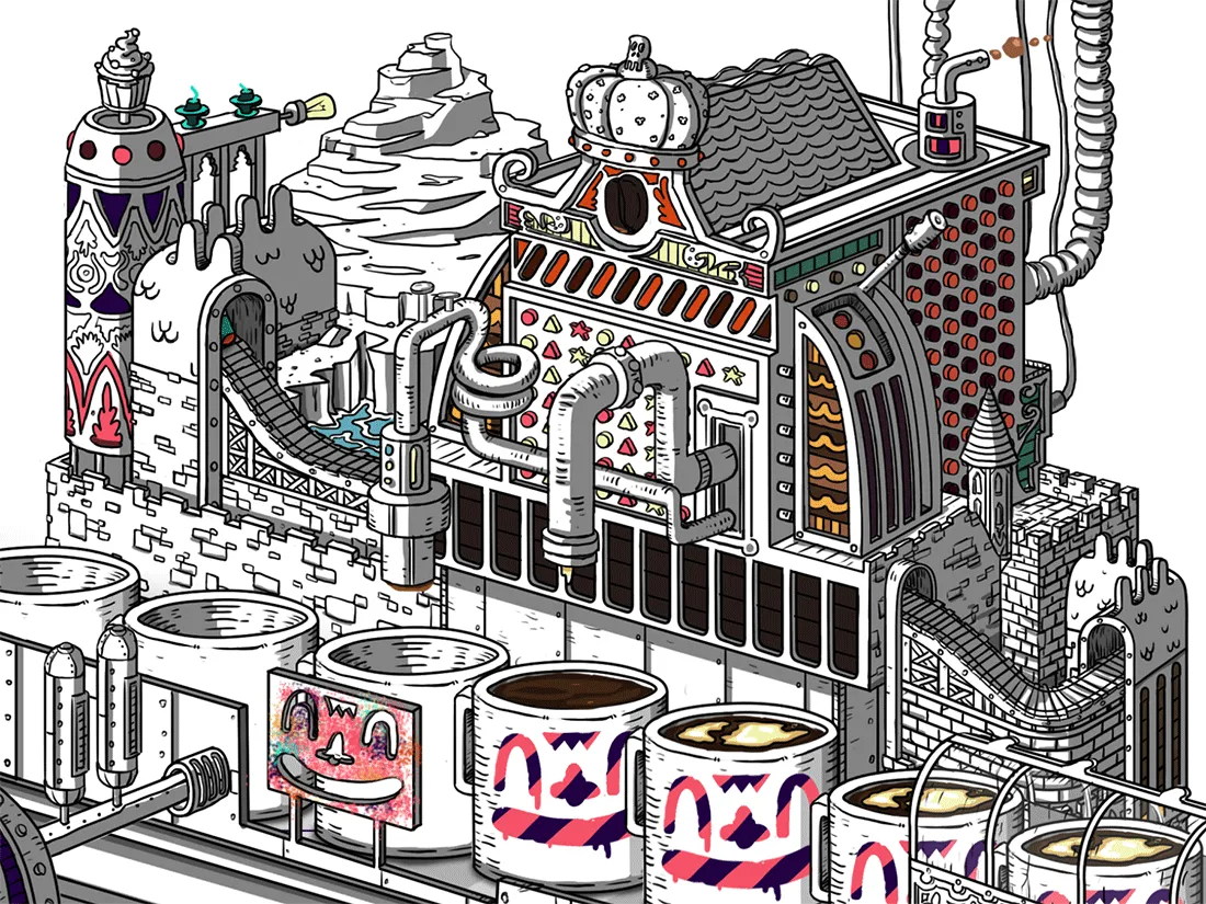 Six Years Ago I Decided Build My Own Personal Art Style And Now I'm The "Visual Toy" Creator