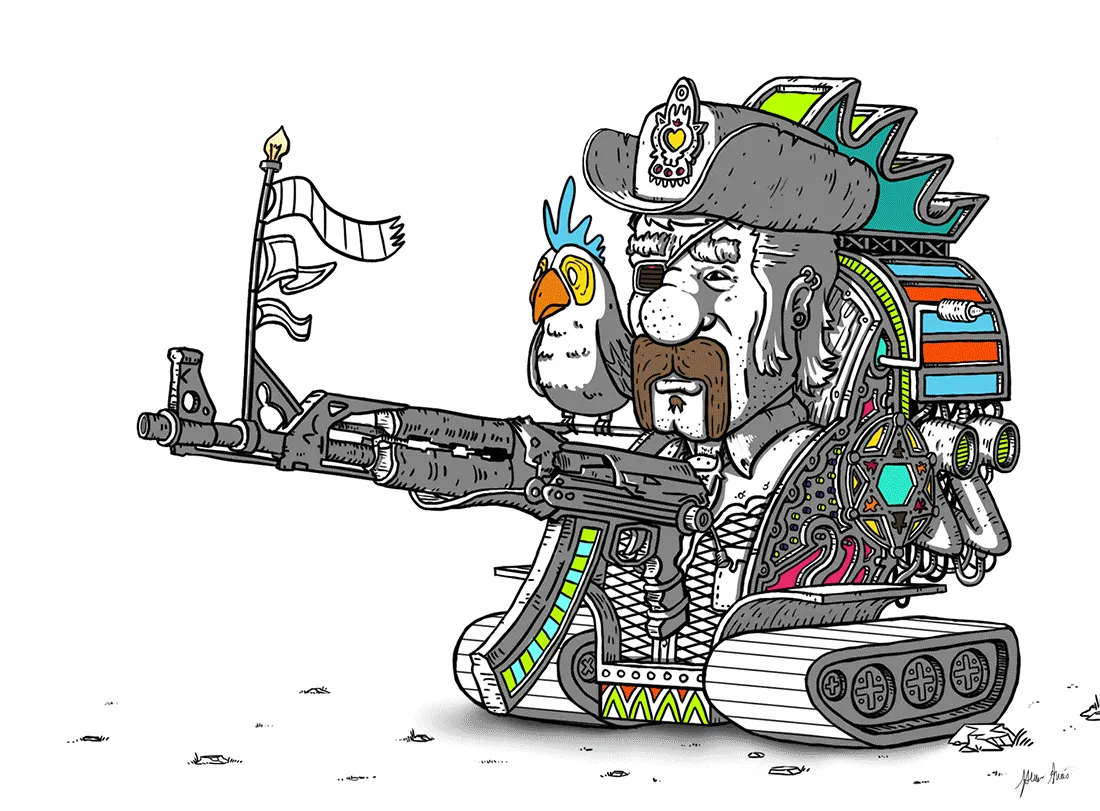 Six Years Ago I Decided Build My Own Personal Art Style And Now I'm The "Visual Toy" Creator