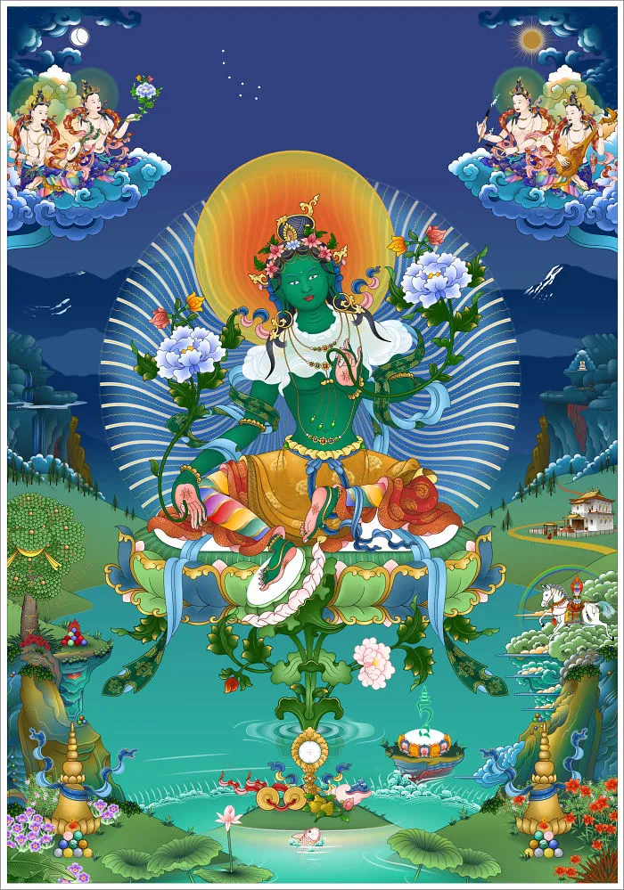 Digital Thangkas By Me (Digital Thangka)