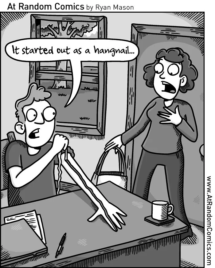 40 Hilarious Comics From An Aspiring Cartoonist