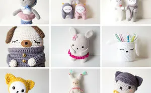 I Design Cute Amigurumi While Laying Down