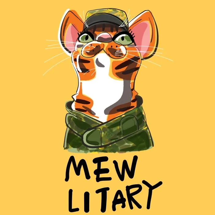 I Draw Hilariously Silly Catpuns Everyday That Answer To Surprisingly Hard Questions.