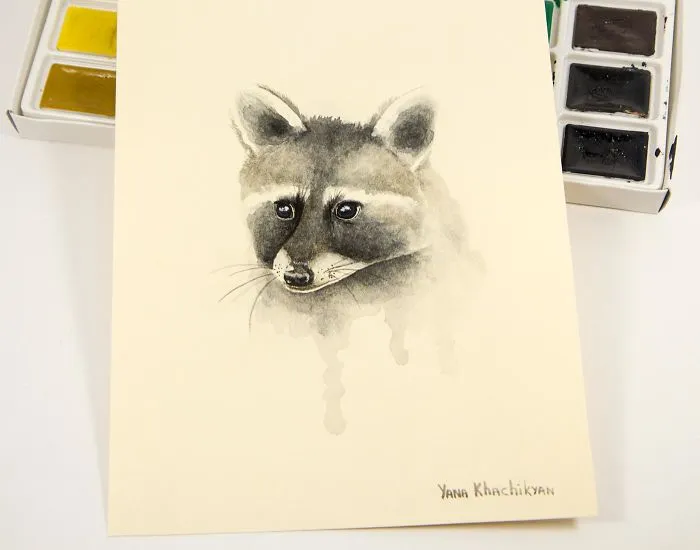 My First Watercolor Paintings