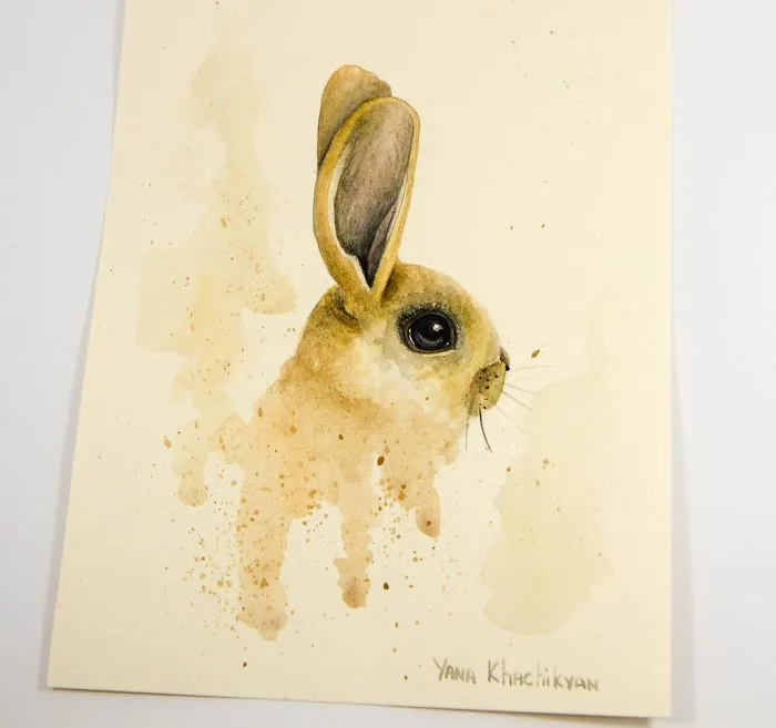My First Watercolor Paintings