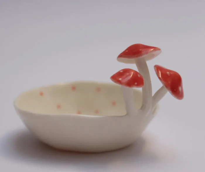 I Create Whimsical Bowls From Porcelain
