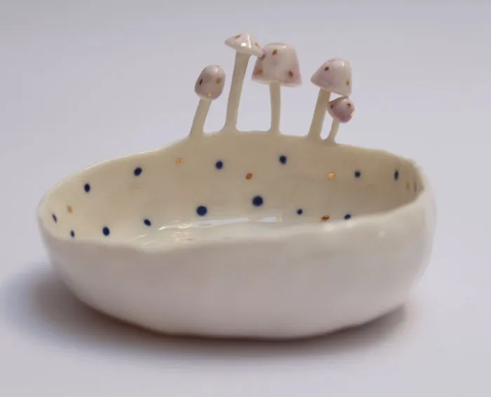I Create Whimsical Bowls From Porcelain