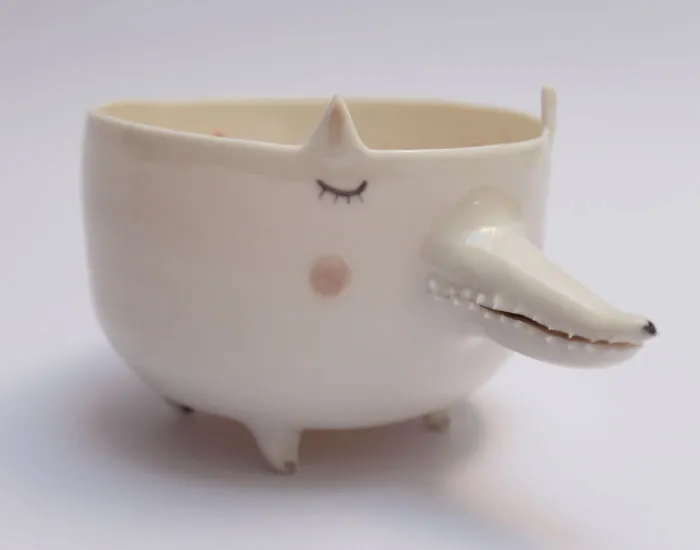 I Create Whimsical Bowls From Porcelain