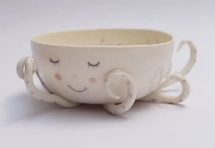 I Create Whimsical Bowls From Porcelain