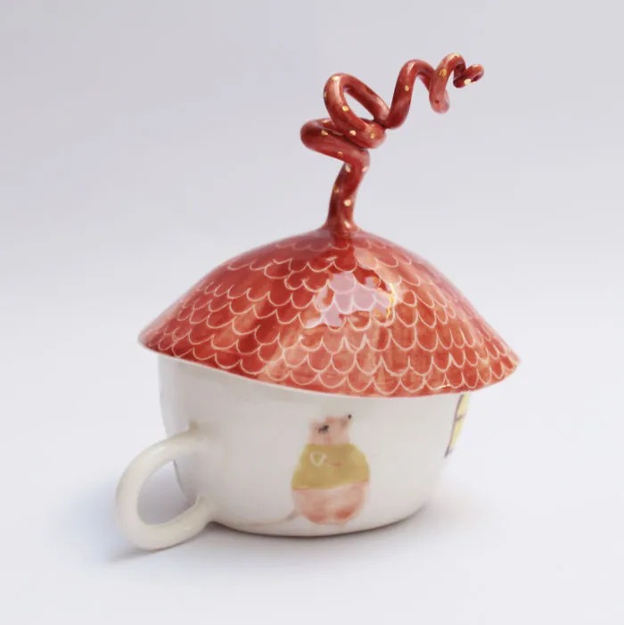 I Create Whimsical Bowls From Porcelain
