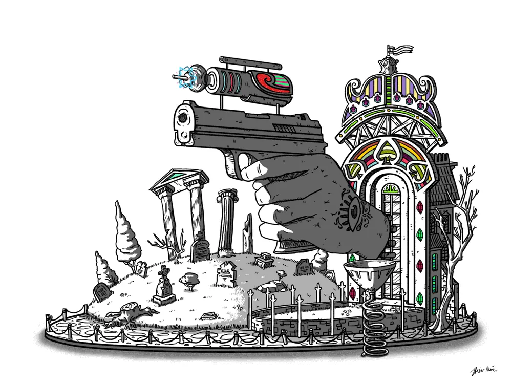 Six Years Ago I Decided Build My Own Personal Art Style And Now I'm The "Visual Toy" Creator