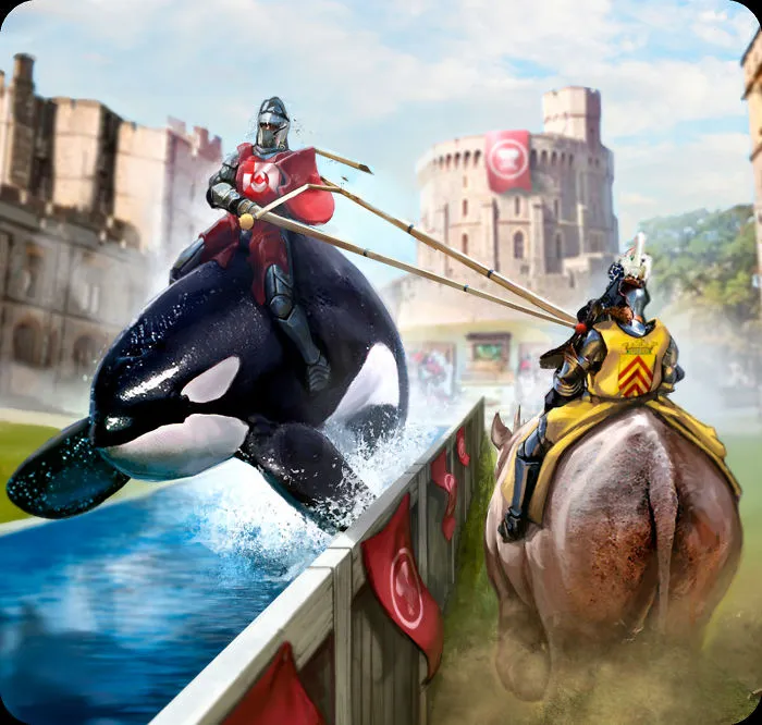 I've Been Jousting On The Back Of A Killer Whale...