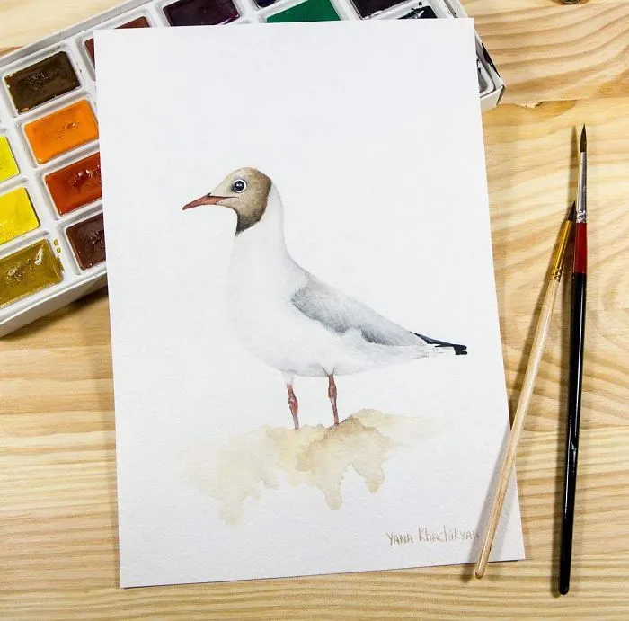 My First Watercolor Paintings