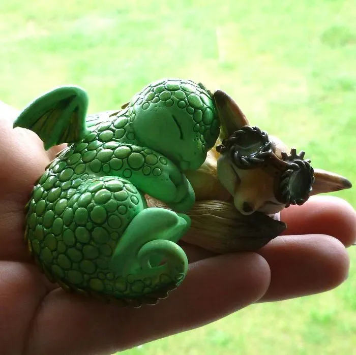 I Left My Corporate Job To Make Mystical Polymer Clay Creatures, And Here Are My Works