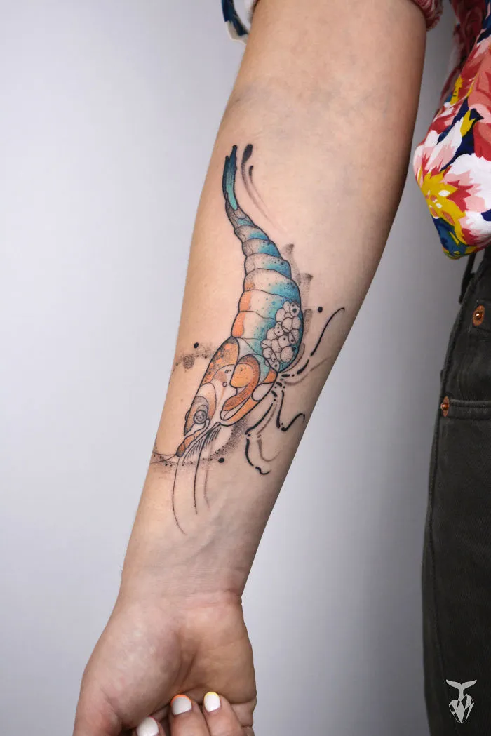 Nature And Art Nouveau Inspired Tattoo Art