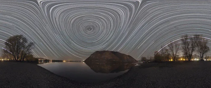 Nightscape 2nd Prize | A Night At The River, Hongry - György Soponyai / Pna