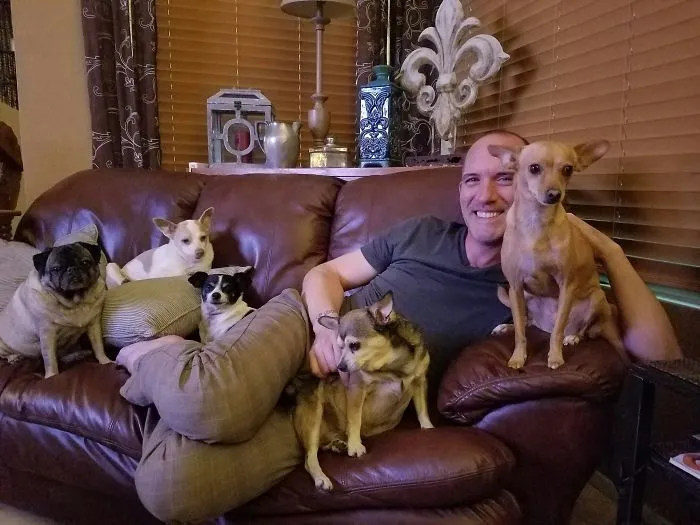 The Clan And One Happy Poppa