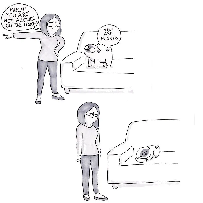 95 Adorable Comics That Hilariously Sum Up What It's Like Living With A Dog