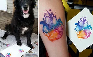 Dog Paw Prints Make The Most Pawesome Tattoos Ever, And Here's The Proof (66 Pics)