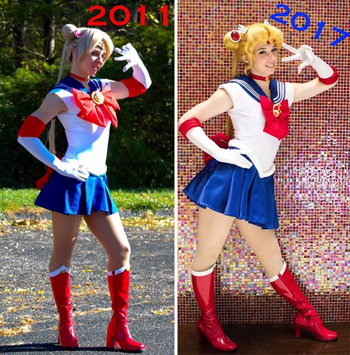 31 Cosplay Artists Reveal How They Improved Over The Years, And You Can Clearly See The Difference