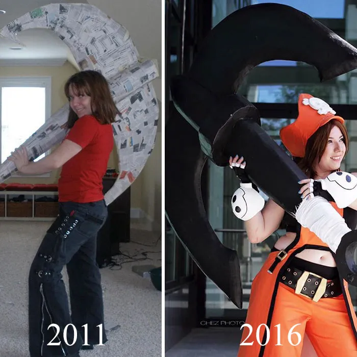 31 Cosplay Artists Reveal How They Improved Over The Years, And You Can Clearly See The Difference