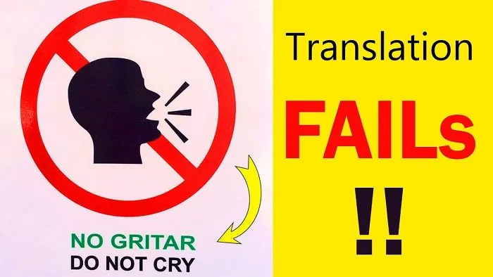 Translation Fails That Will Have You Rolling On The Floor Laughing