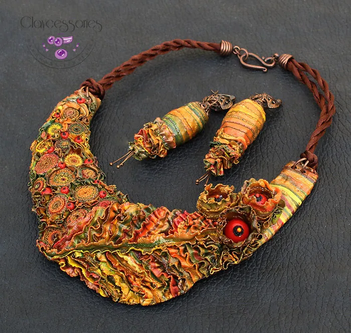 I Use Polymer Clay To Create Autumn-Inspired Jewellery