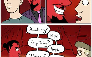 10+ Hilarious "Adventures Of God" Comics That We're Definitely Going To Hell For Laughing At
