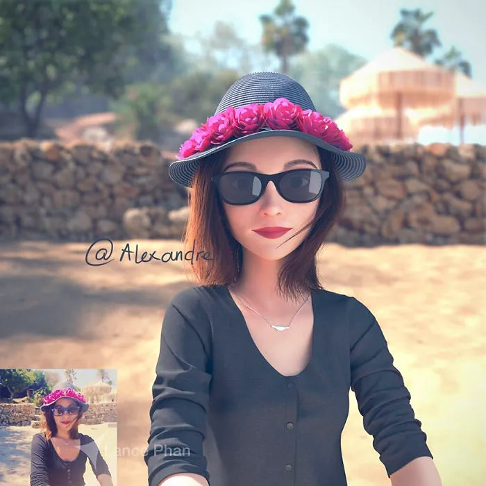 Artist Turns People Into 3D Pixar-Like Characters And You Can Become One Too