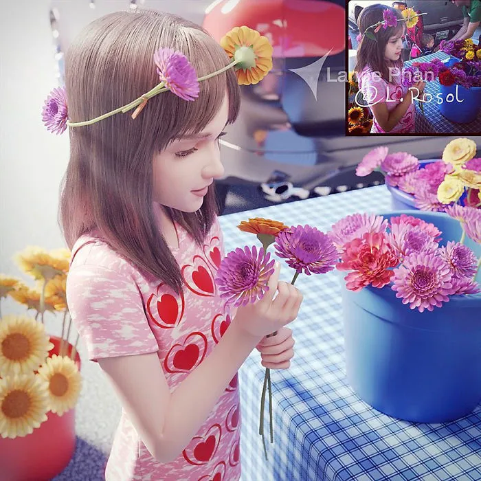 Artist Turns People Into 3D Pixar-Like Characters And You Can Become One Too