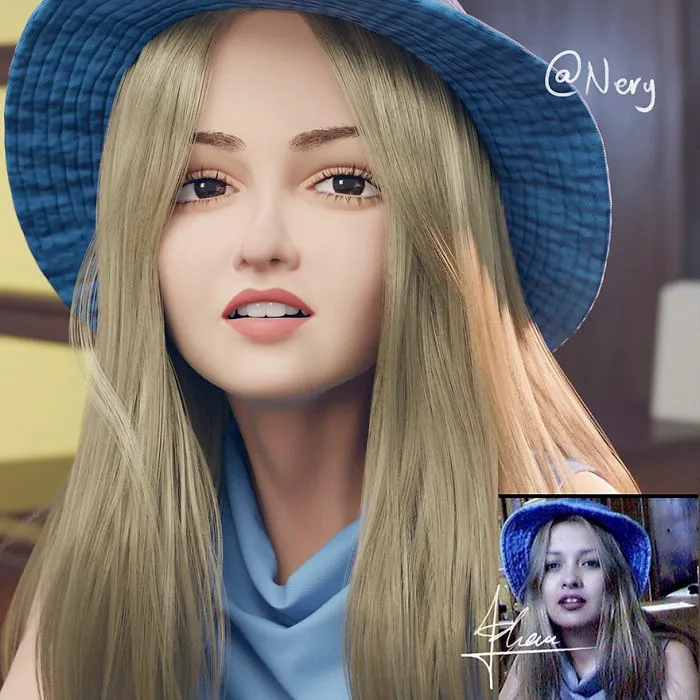 Artist Turns People Into 3D Pixar-Like Characters And You Can Become One Too
