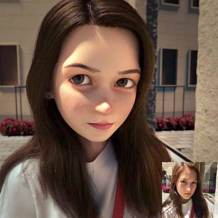 Artist Turns People Into 3D Pixar-Like Characters And You Can Become One Too