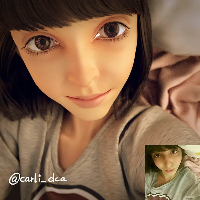 Artist Turns People Into 3D Pixar-Like Characters And You Can Become One Too