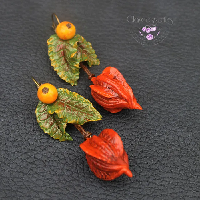 I Use Polymer Clay To Create Autumn-Inspired Jewellery