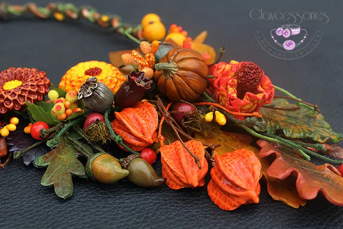 I Use Polymer Clay To Create Autumn-Inspired Jewellery