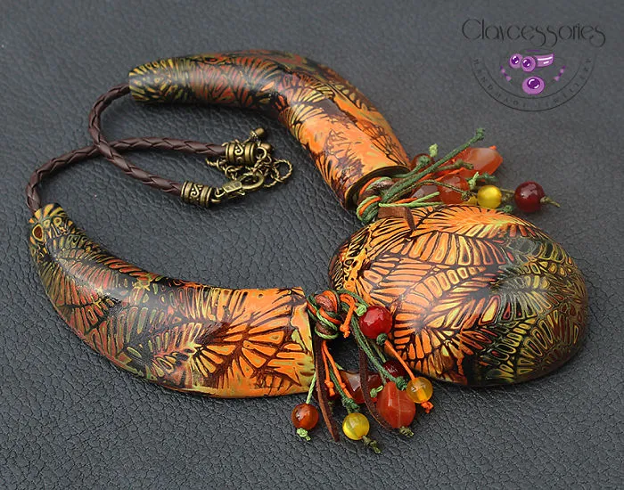I Use Polymer Clay To Create Autumn-Inspired Jewellery