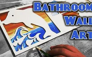 We Made Ocean Themed Wall Art