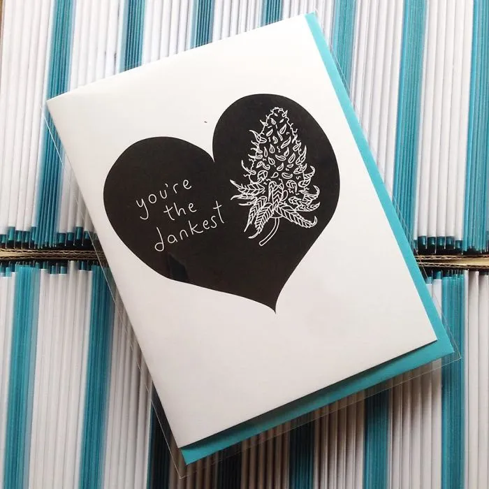 Greeting Card Writer Creates "Weeding Cards" For Marijuana Lovers