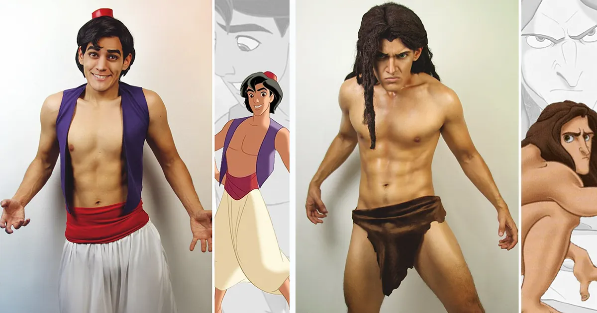 Este cosplayer se convierte en cualquier personaje Disney, y sus expresiones faciales son lo mejor