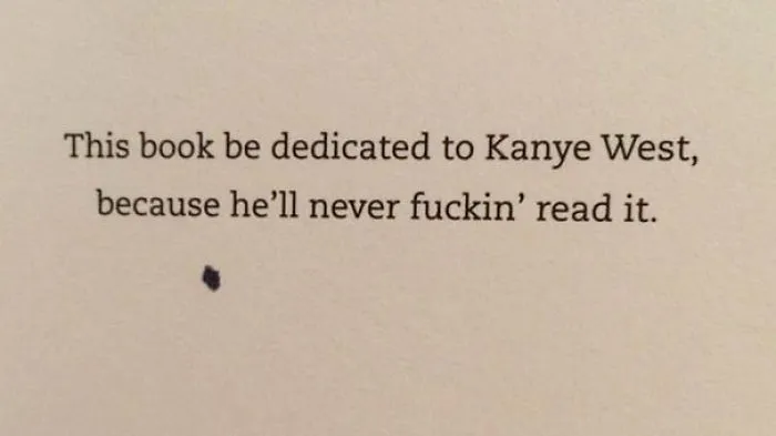 Joan Rivers' Dedication Page Of Her Last Book, Diary Of A Mad Diva