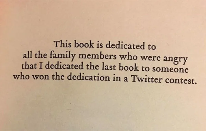 I Love This Book Dedication