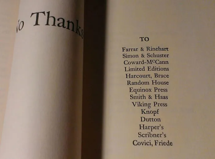 E.E. Cummings Self-Published his book With The Help Of His Mother And Dedicated It To The Fourteen Publishing Houses Who Turned The Collection Down
