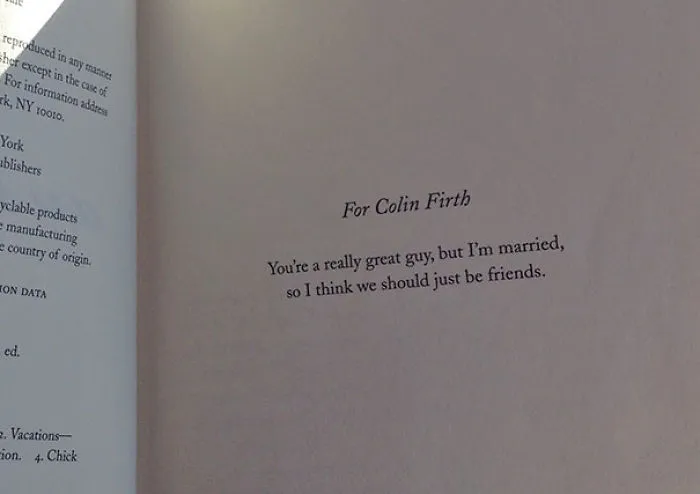 When You're So Far In The Friendzone You Get A Book Dedication.   Austenland By Shannon Hale