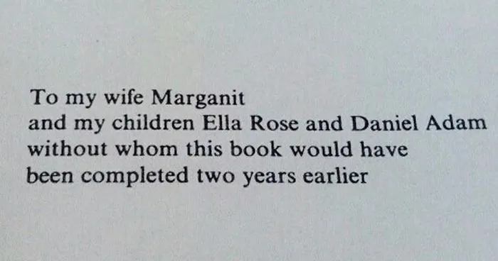 57 Times Writers Took Book Dedications To Another Level