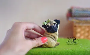 Russian Artist Makes Cute Woolen Animal Toys Completely By Hand