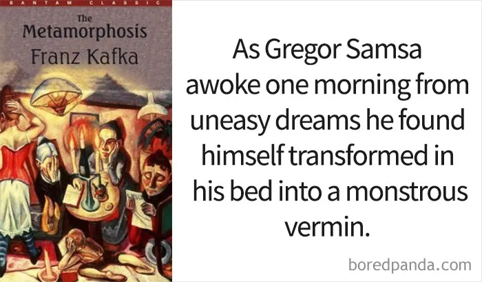 'The Metamorphosis' By Franz Kafka