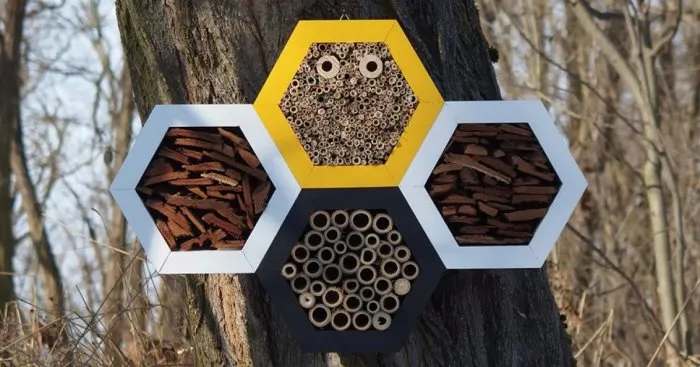 Designer Creates Garden Houses And Hotels For Bees, Butterflies And Other Insects