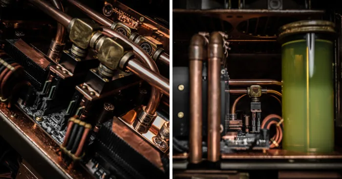 Finished My New Steampunk Computer